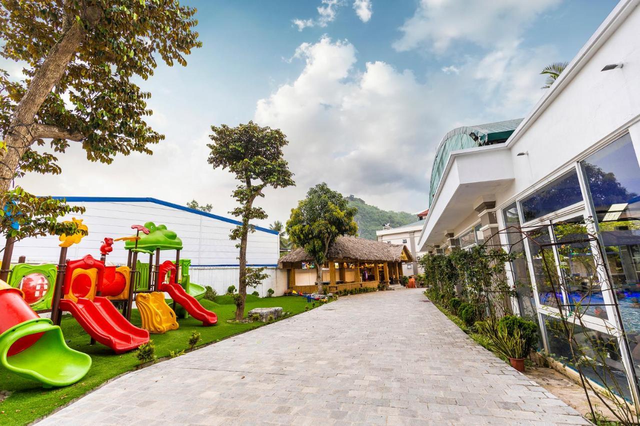 Hoa Vien Hotel - Suoi Khoang Kim Boi Hòa Bình Dış mekan fotoğraf